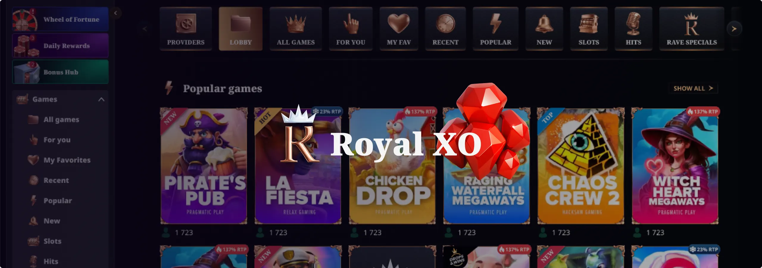 Royalxo kaszinó